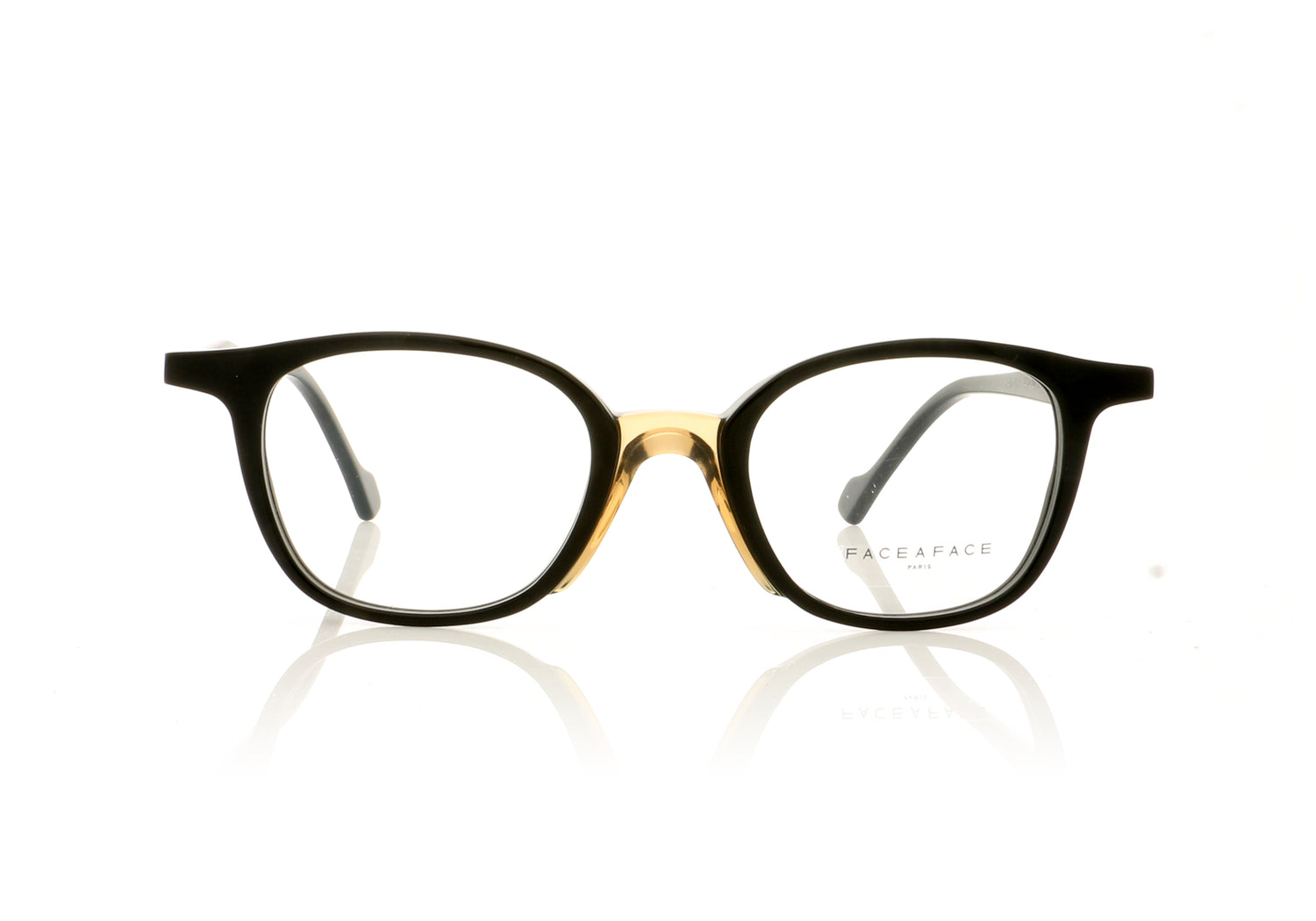 Face à Face Yayoi 1 100 Black Glasses - Front