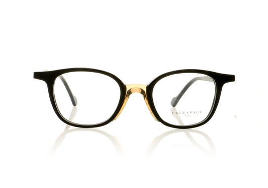 Face à Face Yayoi 1 100 Black Glasses - Front