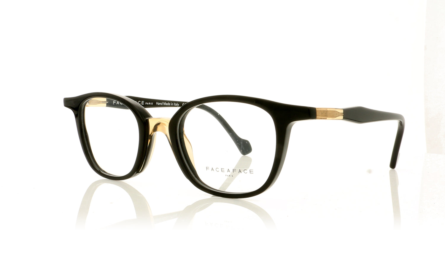 Face à Face Yayoi 1 100 Black Glasses - Angle
