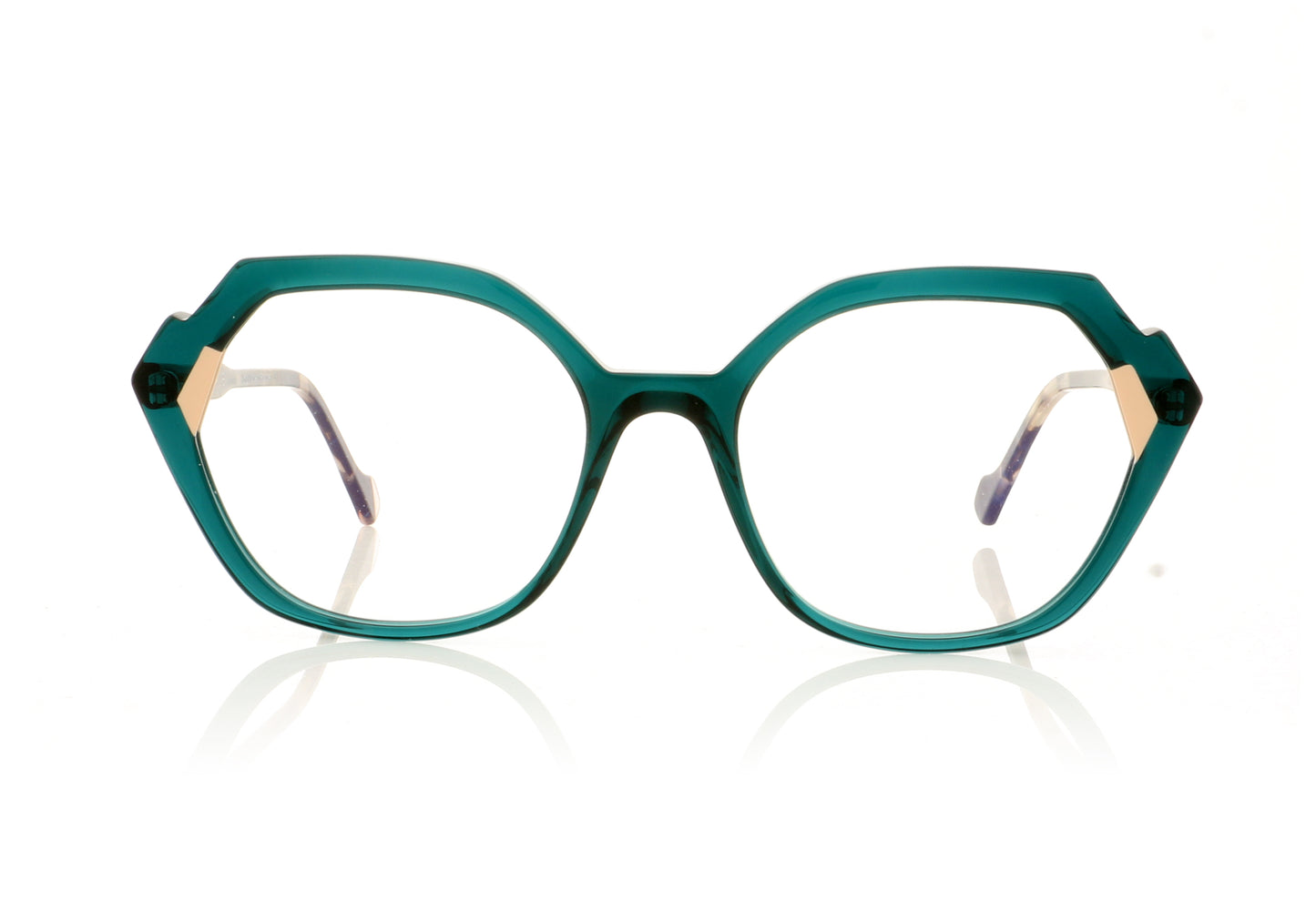 Face à Face Gipsie2 2045 Green Glasses - Front