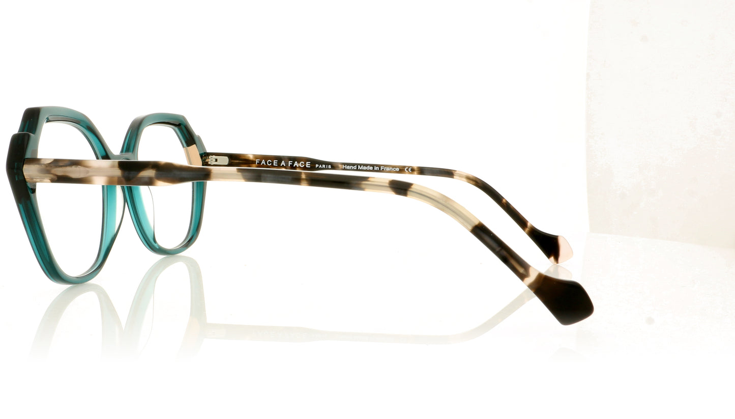 Face à Face Gipsie2 2045 Green Glasses - Side