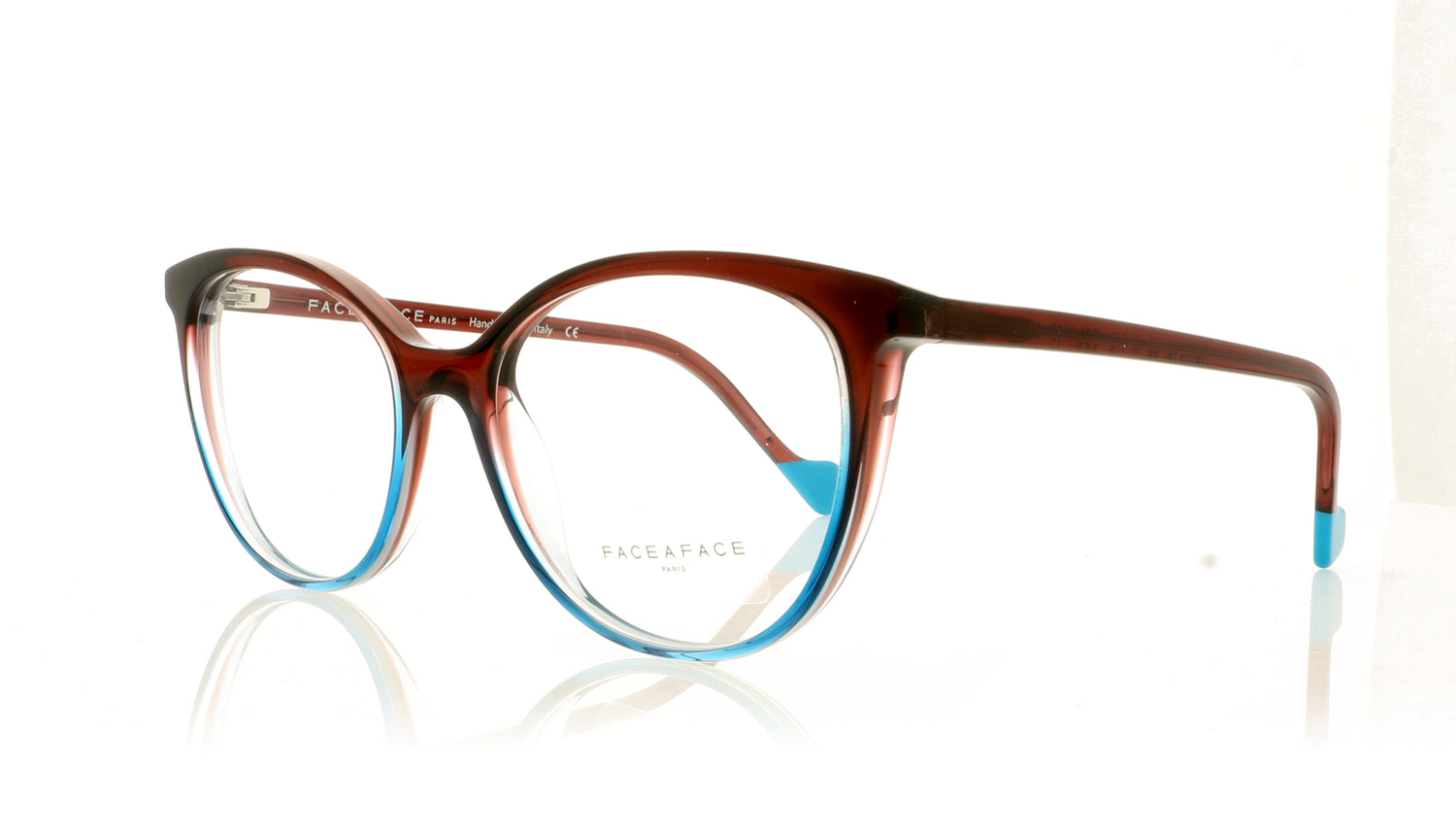 Face à Face Norma 2 1102 Brown Glasses - Angle