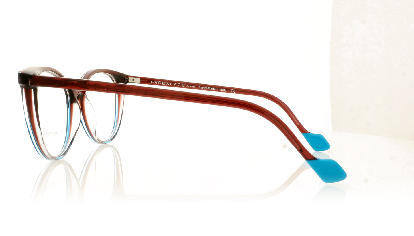 Face à Face Norma 2 1102 Brown Glasses - Side