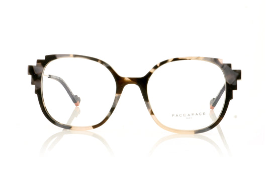 Face à Face Bocca Pixel 2 6092 Grey Tortoise Glasses - Front