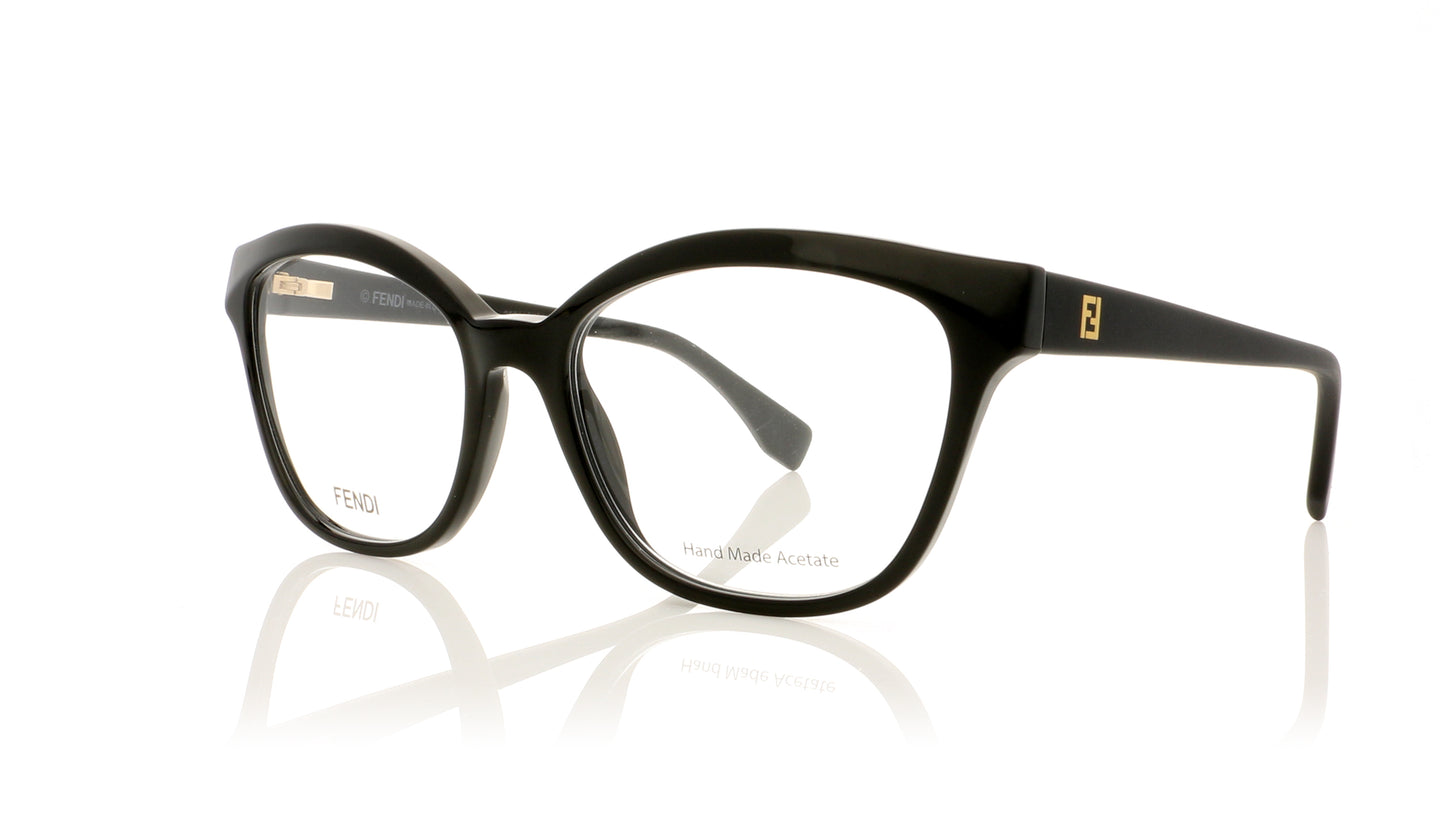Fendi FF 0044 64H Black Glasses - Angle