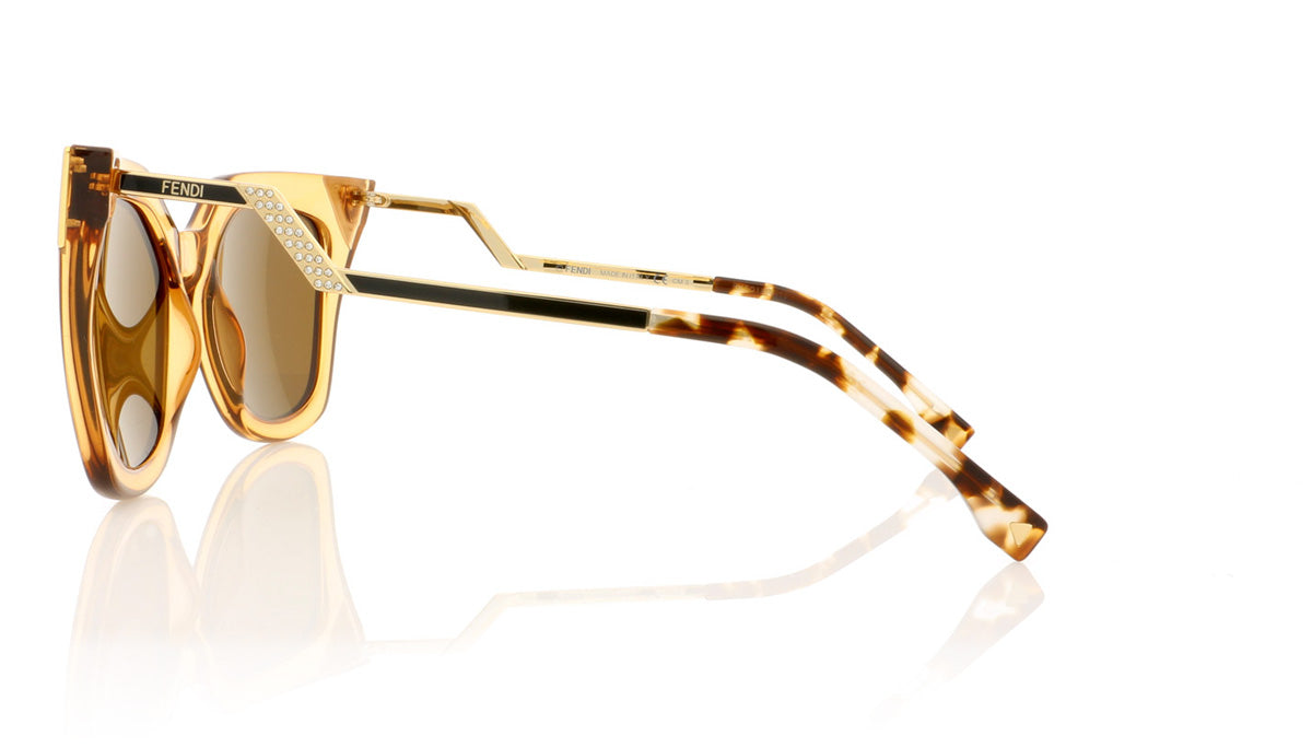 Fendi FF0060/S MSY Champagne Sunglasses - Side