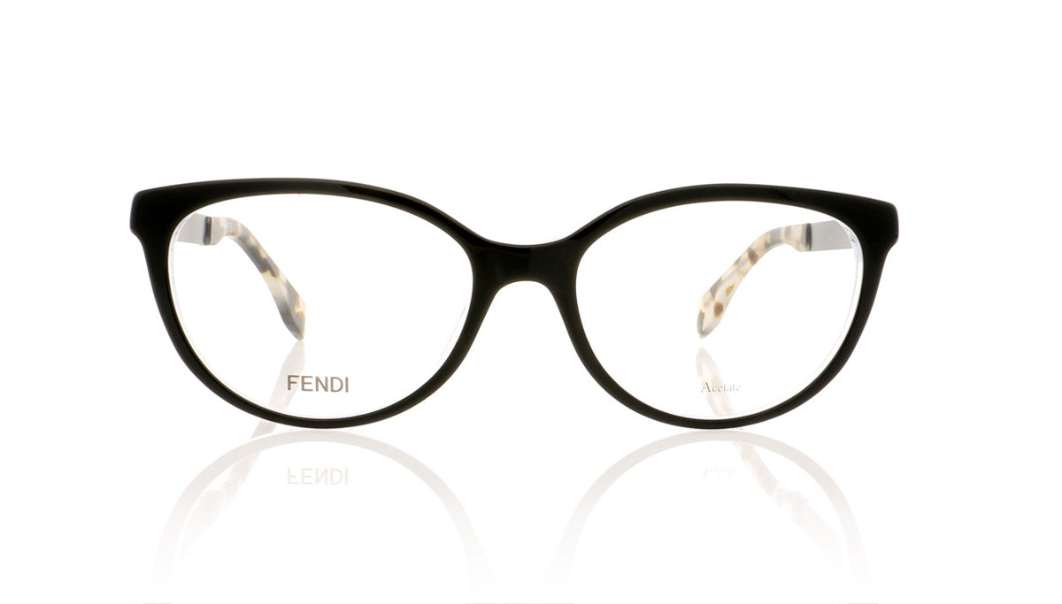 Fendi FF 0079 DU0 Black Glasses - Front
