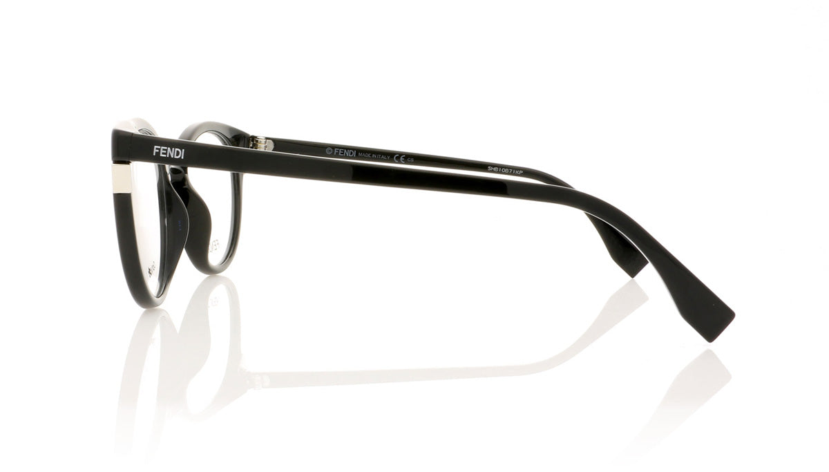 Fendi FF0127 D28 Shiny Black Glasses - Side