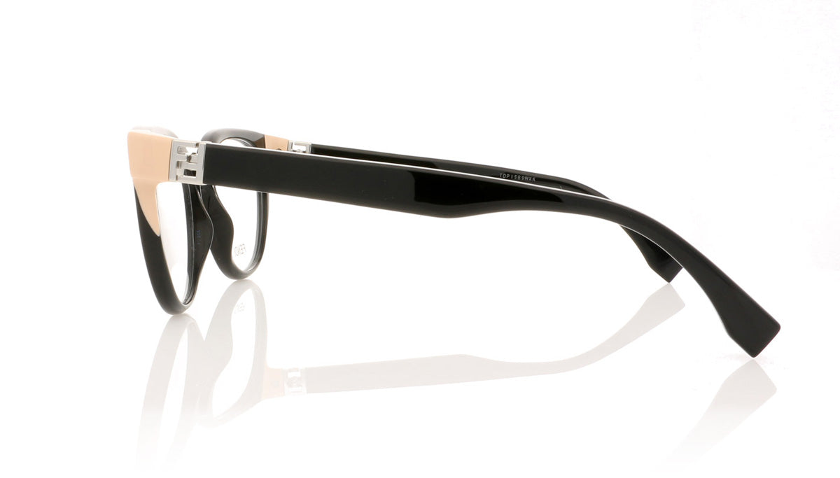 Fendi FF0131 29A Shiny Black Glasses - Side