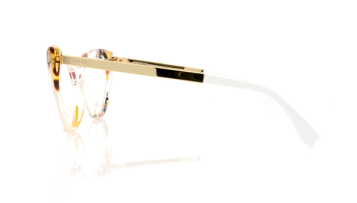 Fendi FF 0157 TKW Transparent Glasses - Side