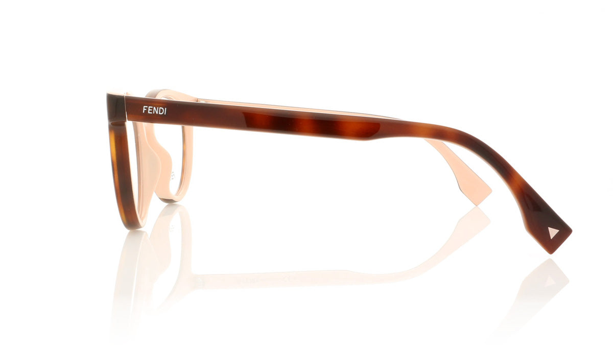 Fendi FF 0159 TLK Havana Pink Glasses - Side
