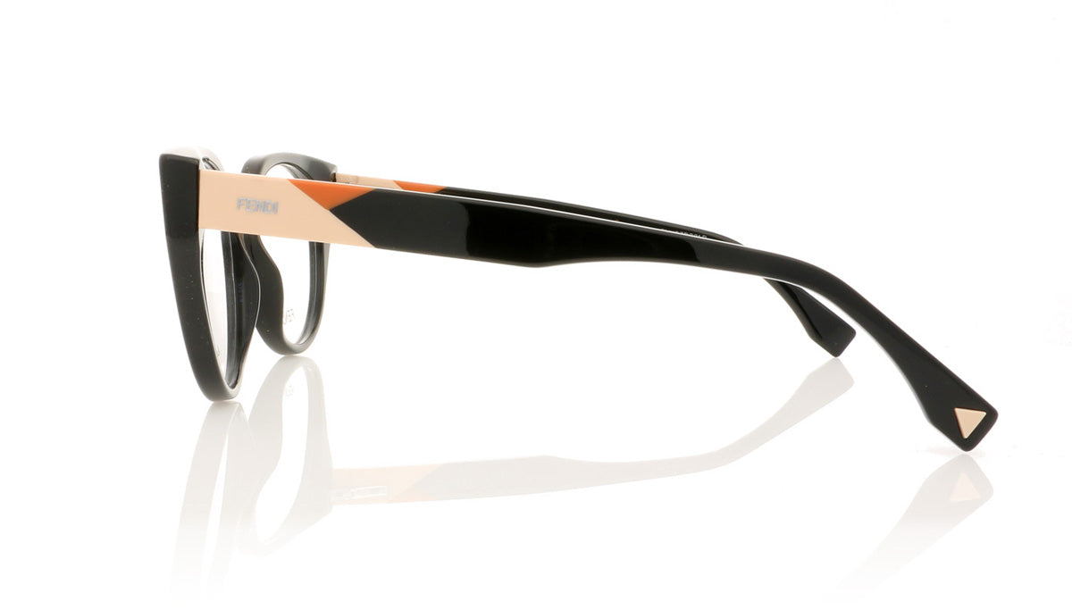 Fendi FF0160 807 Black Glasses - Side