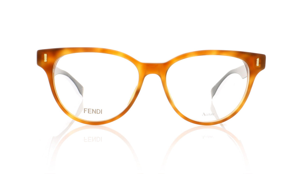 Fendi FF0164 VJO Light Havana Glasses - Front