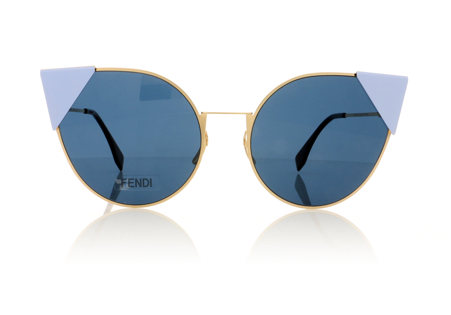 Fendi FF 0190/S 000A9 Rose Gold Sunglasses - Front