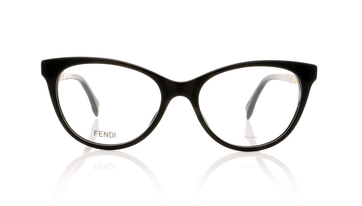 Fendi FF0201 807 Black Glasses - Front