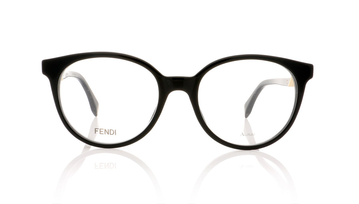 Fendi FF0202 807 Black Glasses - Front