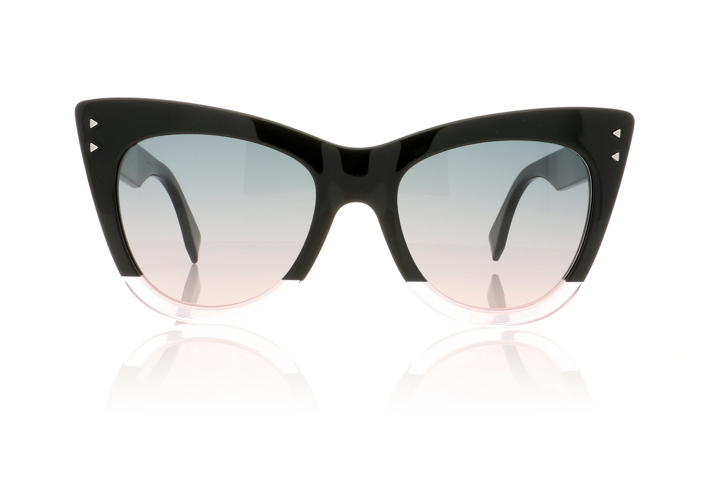 Fendi FF0238/S 3H2 Black Pink Sunglasses - Front