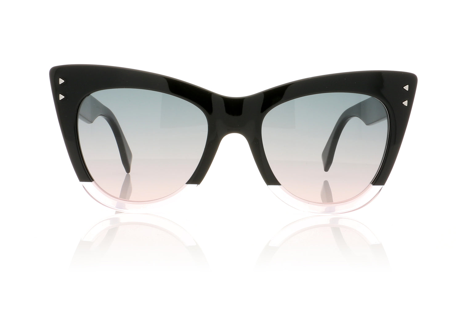 Fendi FF0238/S 3H2 Black Pink Sunglasses - Front