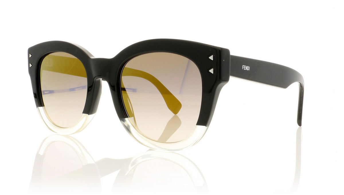 Fendi FF 0239/S 71C Black Sunglasses - Angle