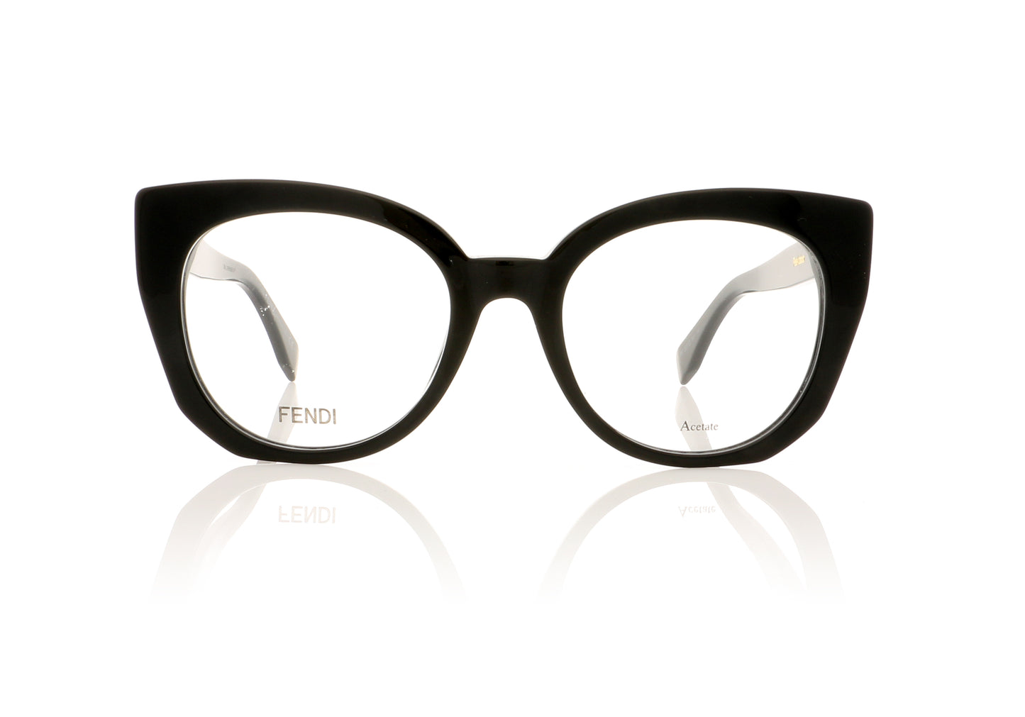 Fendi FF0272 807 Black Glasses - Front