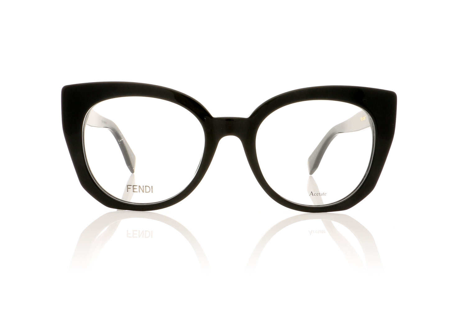 Fendi FF0272 807 Black Glasses - Front