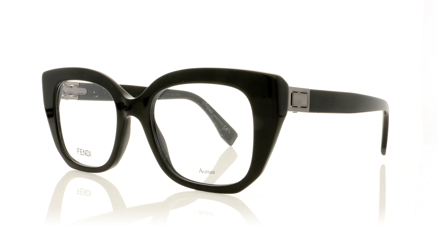 Fendi FF 0274 807 Black Glasses - Angle