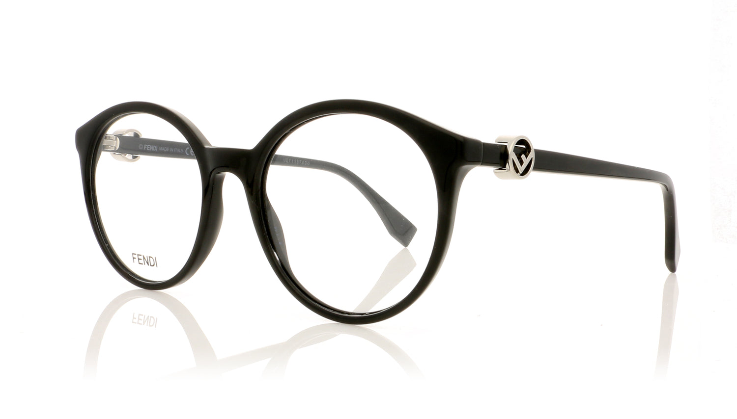 Fendi FF 0309 807 Black Glasses - Angle
