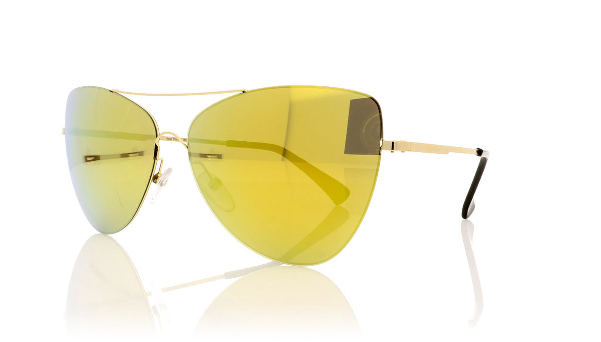 Finest Seven Zero 10 YGLD Yellow Gold Sunglasses - Angle