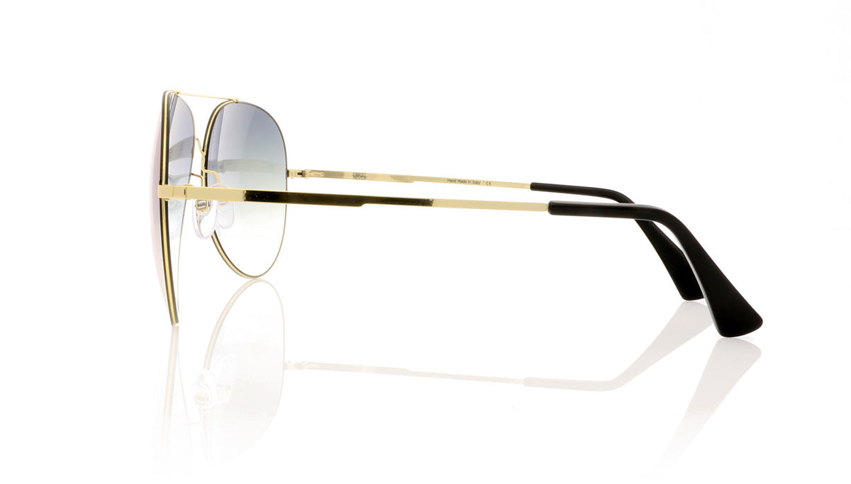 Finest Seven Zero 11 YEL/PURP Yellow Gold Sunglasses - Side