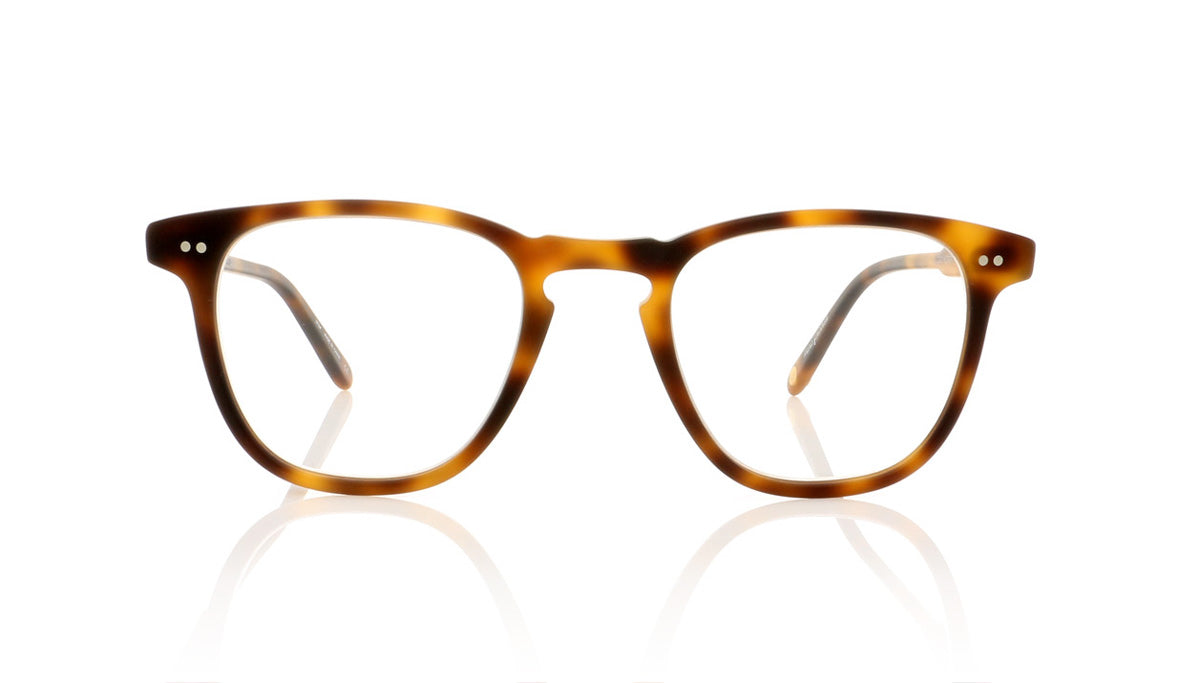 Garrett Leight Brooks 1002 MCSBRN Matte Classic Brown Tortoiseshell Glasses - Front