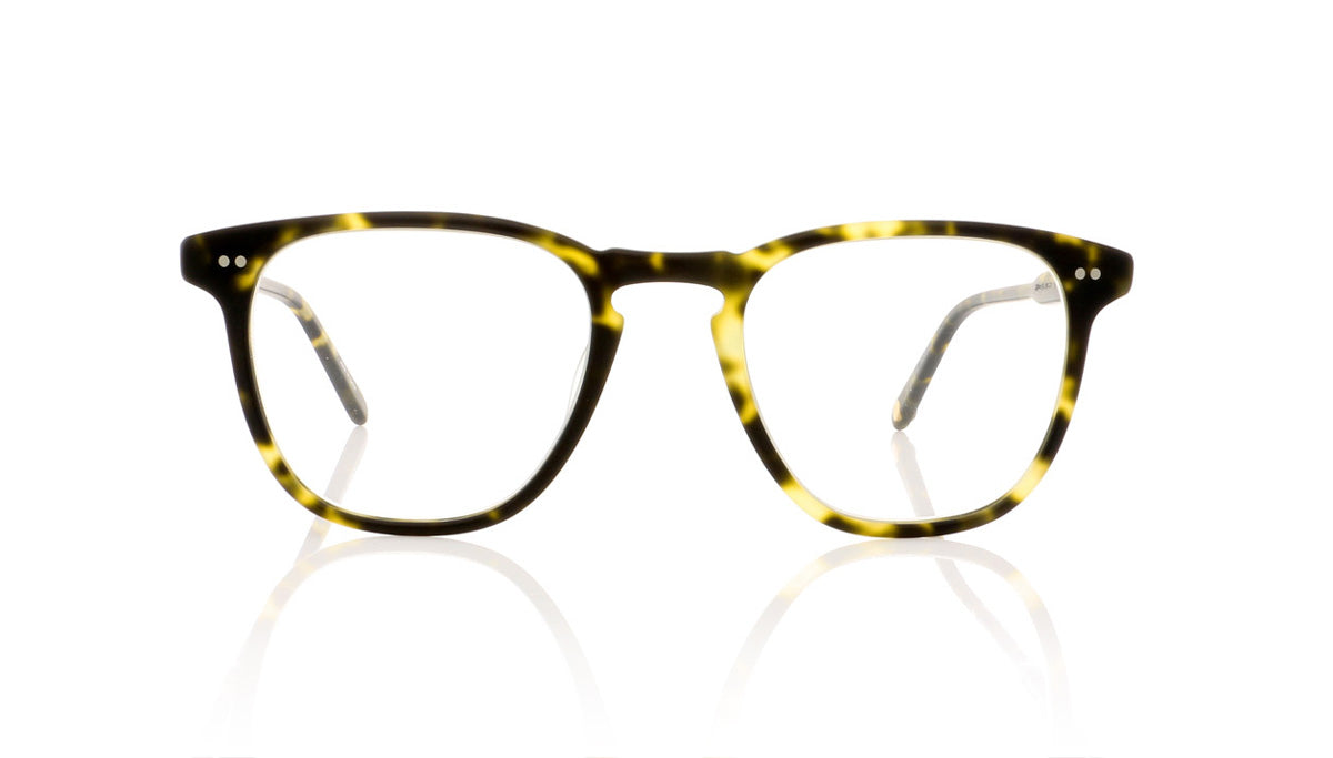 Garrett Leight Brooks 1002 MTSPT Matte Tokyo Spotted Tortoise Glasses - Front
