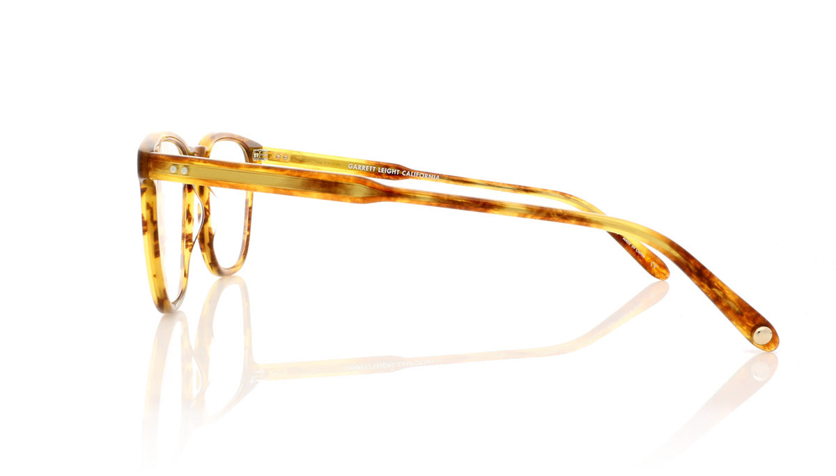 Garrett Leight Brooks 1002 PIW Pinewood Glasses - Side