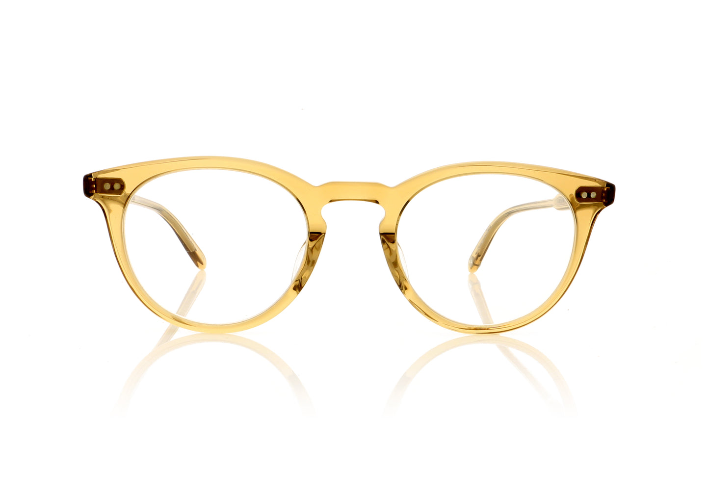 Garrett Leight Rose 1029 BGB Bottle glass brown Glasses - Front