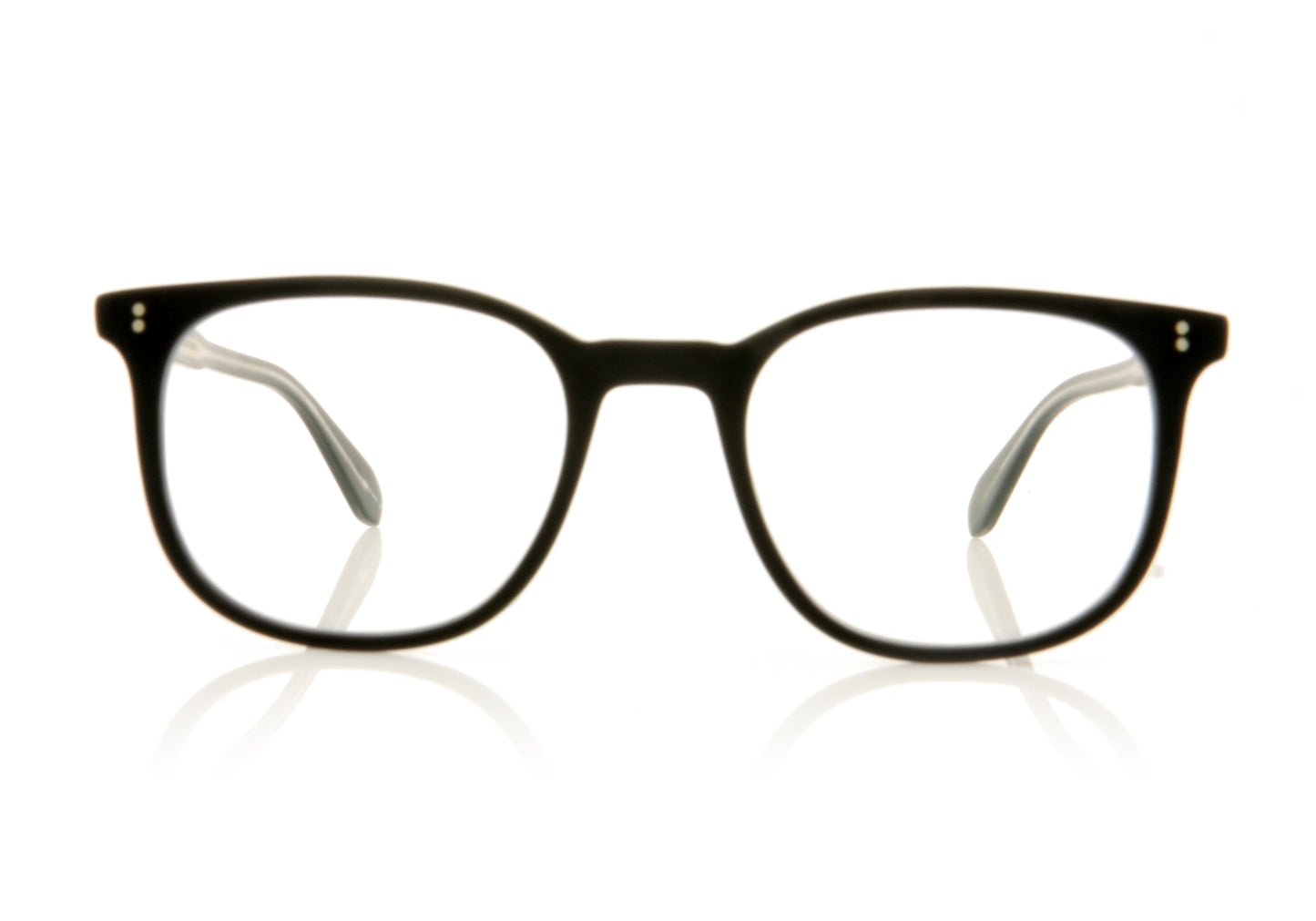 Garrett Leight Bentley 1036 MBK Matte Black Glasses - Front