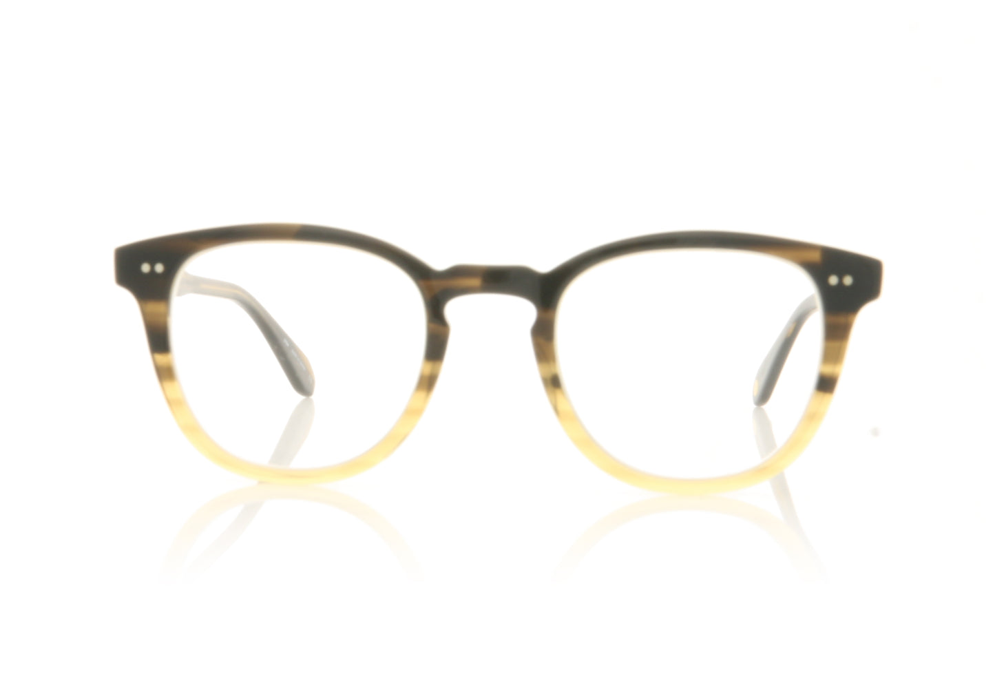 Garrett Leight McKinley 1054 SWD Sandalwood Drift Glasses - Front