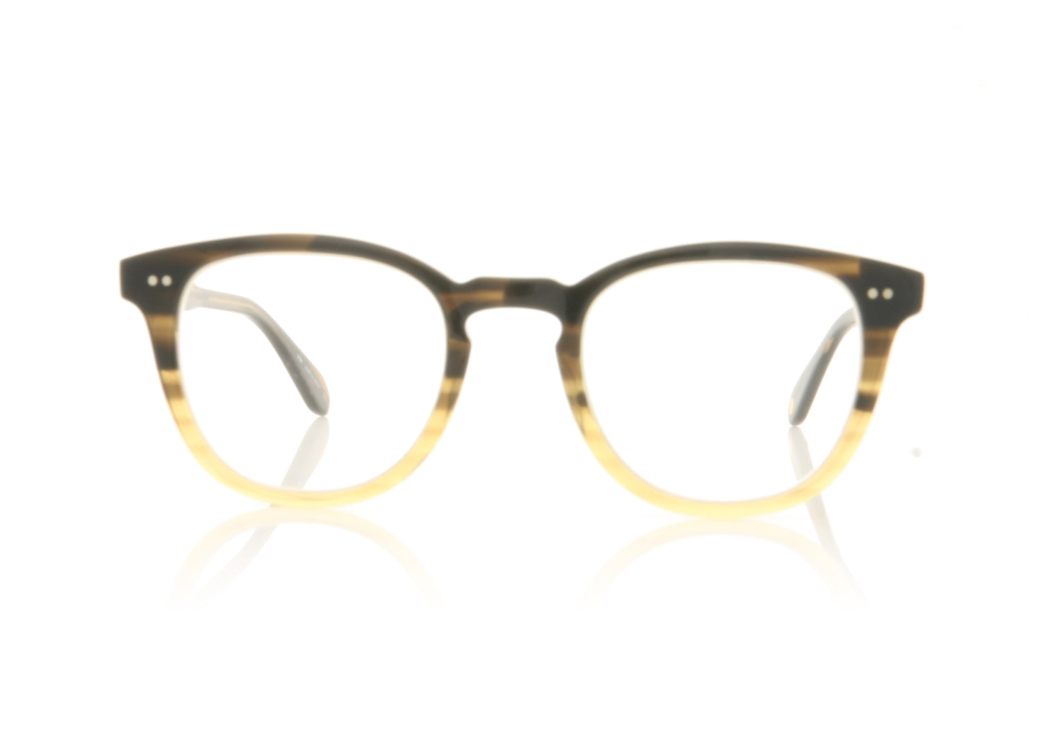 Garrett Leight McKinley 1054 SWD Sandalwood Drift Glasses - Front