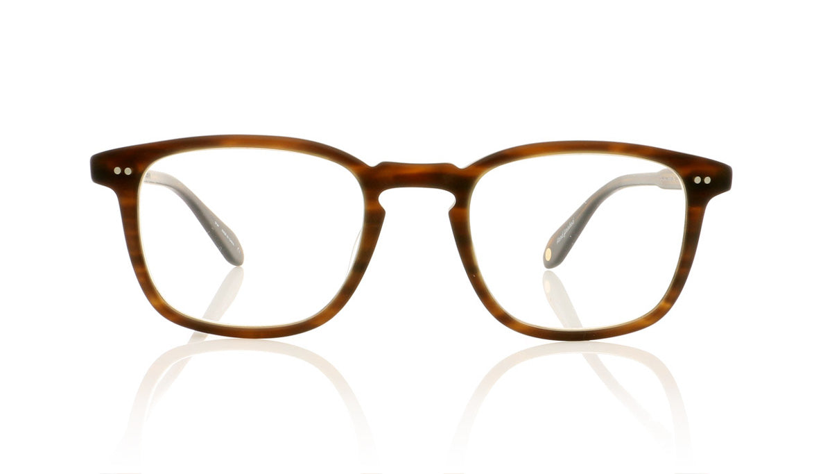 Garrett Leight Howland 1056 MBRT Matte Brandy Tortoise Glasses - Front
