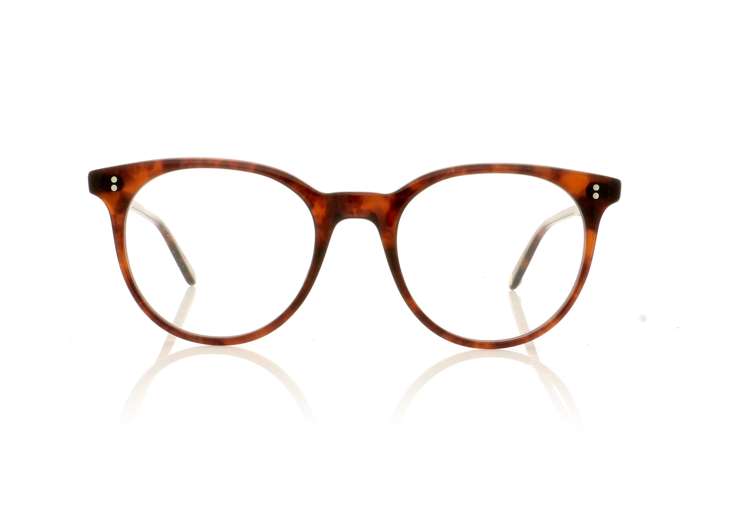 Garrett Leight Marian 1057 HGT Heritage Tortoise Glasses - Front