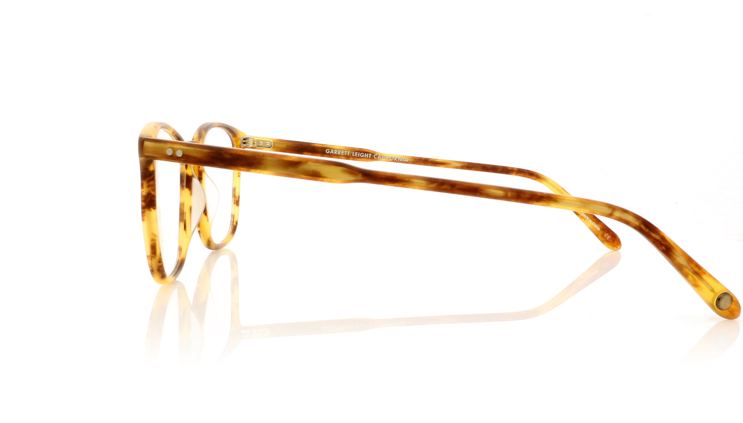 Garrett Leight Boon 1059 MPIW Matte pinewood Glasses - Side