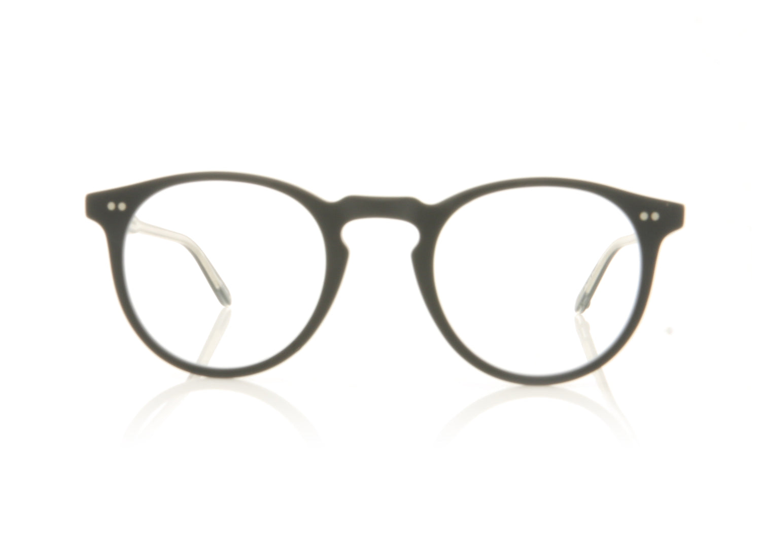 Garrett Leight Glencoe 1069 MBK Matte Black Glasses - Front
