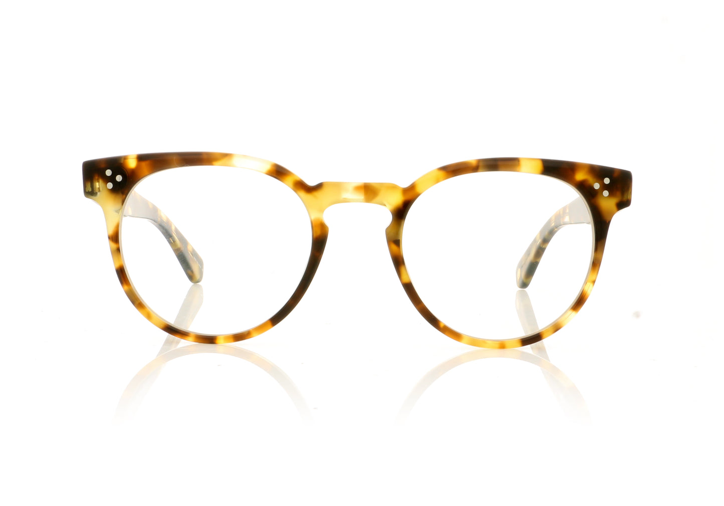 Garrett Leight Boccaccio 1072 TT True Tortoise Glasses - Front