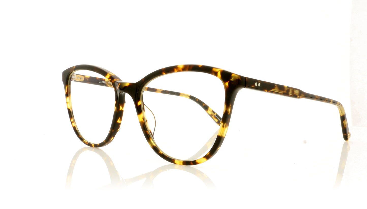 Garrett Leight Star 1078 TT Tuscan Tortoise Glasses - Angle