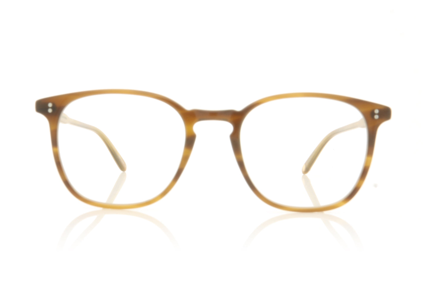 Garrett Leight Doreen 1087 1087 Saddle Tortoise Glasses - Front