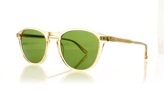 Garrett Leight Hampton 2001 CH/PGN Champagne Sunglasses - Angle