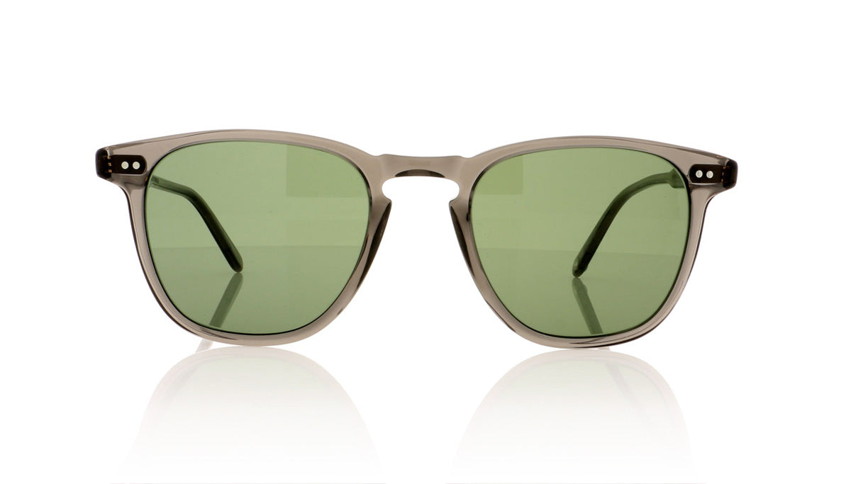 Garrett Leight Brooks 2002 GCR/SPFG15 Grey Crystal Sunglasses - Front