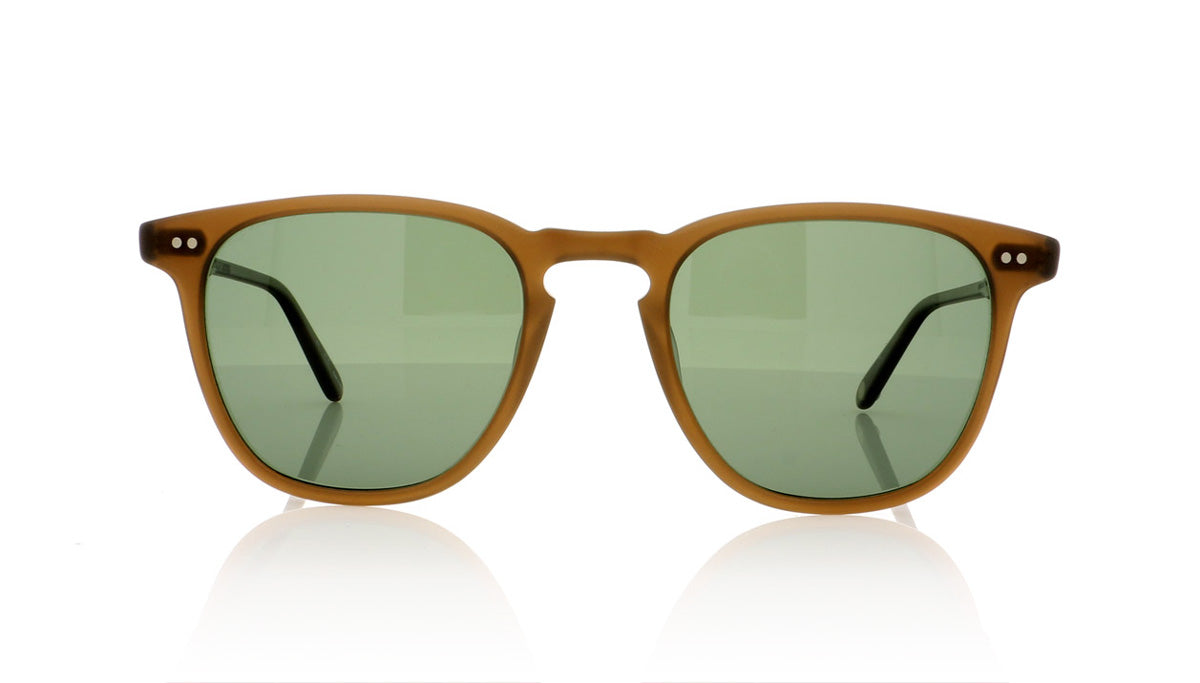 Garrett Leight Brooks 2002 MESP/G15 PLR Matte Espresso Sunglasses - Front