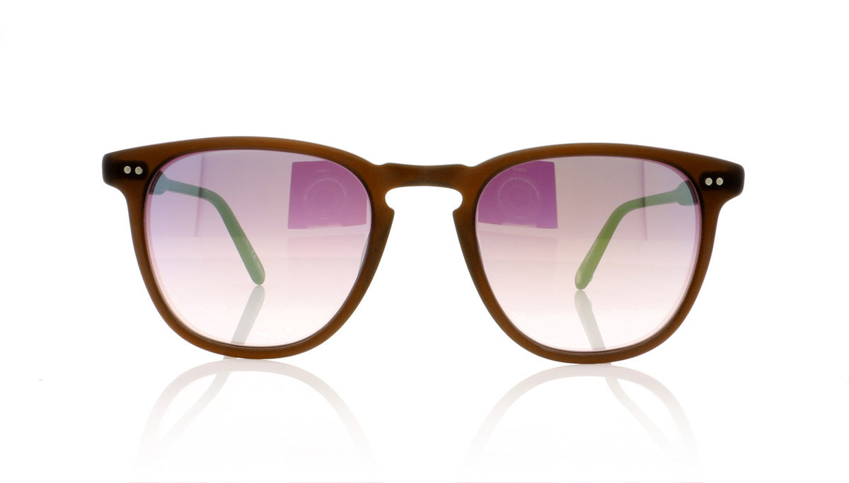 Garrett Leight Brooks 2002 MESP/GLM Matte Espresso Sunglasses - Front