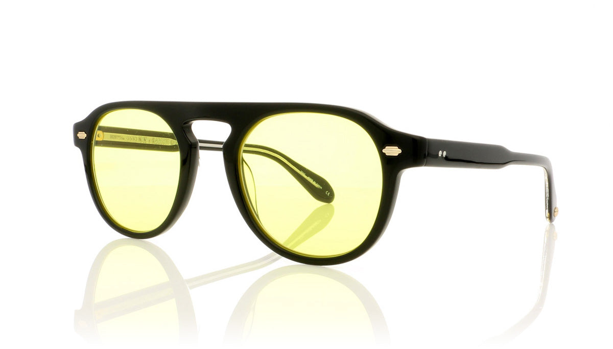 Garrett Leight Nick Wooster Harding 2006 SUS Sunshine(Black Sunglasses - Angle