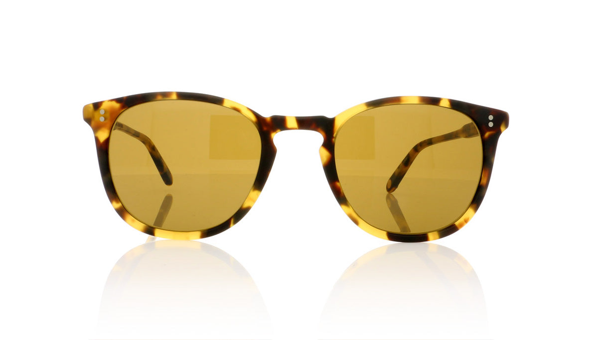 Garrett Leight Kinney 2007 MDKT/PBN Matte Dark Tortoise Sunglasses - Front