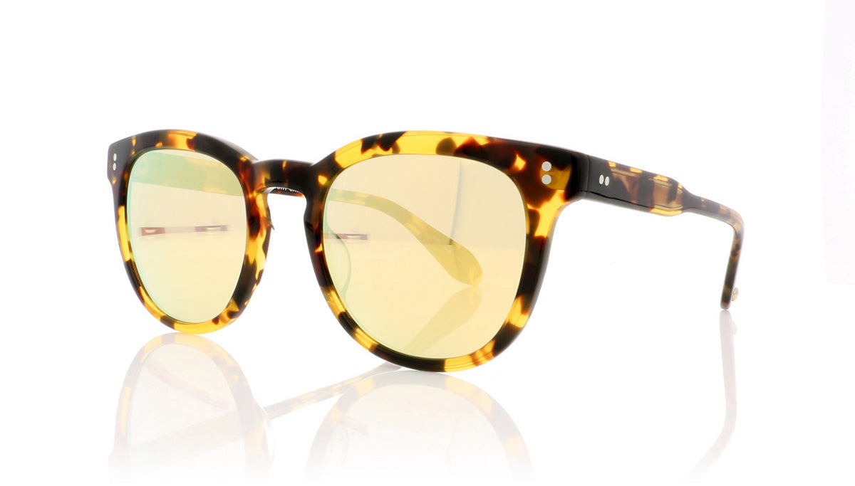 Garrett Leight Granada 2055 DKT/ghm Dark Tortoise Sunglasses - Angle
